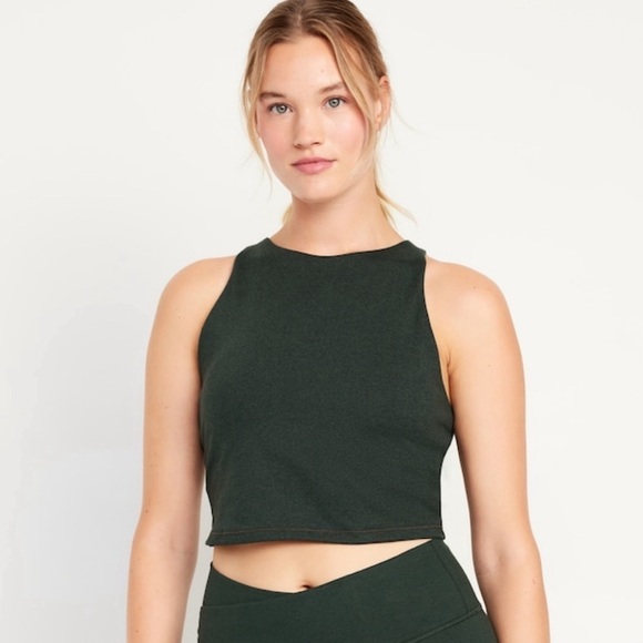 NWT! Dark Bottle CloudComfy High-Neck Longline Sports Bra - Small💛 - Picture 1 of 8